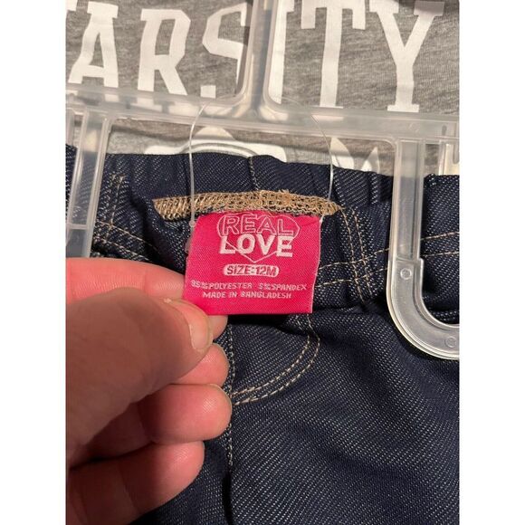 Real Love Boys Shirt Pant Set 12 Months 2 Piece NEW - Picture 8 of 10